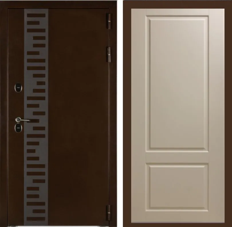 Фото Дверь ЗД Урал МП с декором DIS001301